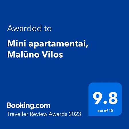 "Mini Apartamentai", Maluno Vilos พาลังกา ภายนอก รูปภาพ