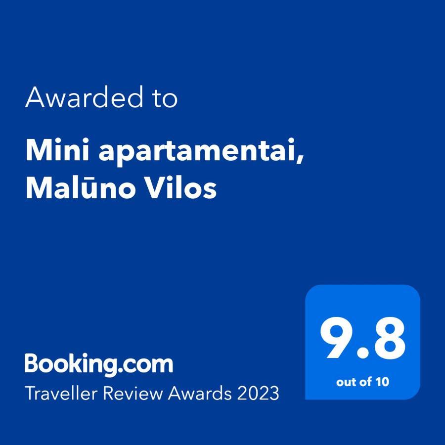 "Mini Apartamentai", Maluno Vilos พาลังกา ภายนอก รูปภาพ